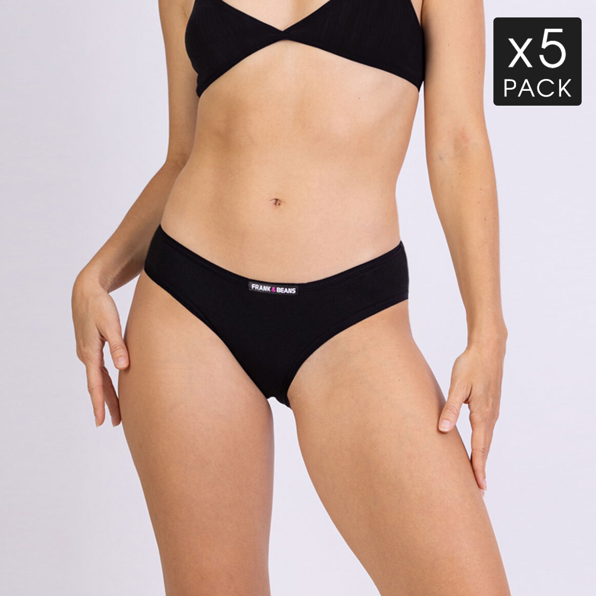 Frank and Beans Underwear Womens Bikini Brief S M L XL XXL Women front