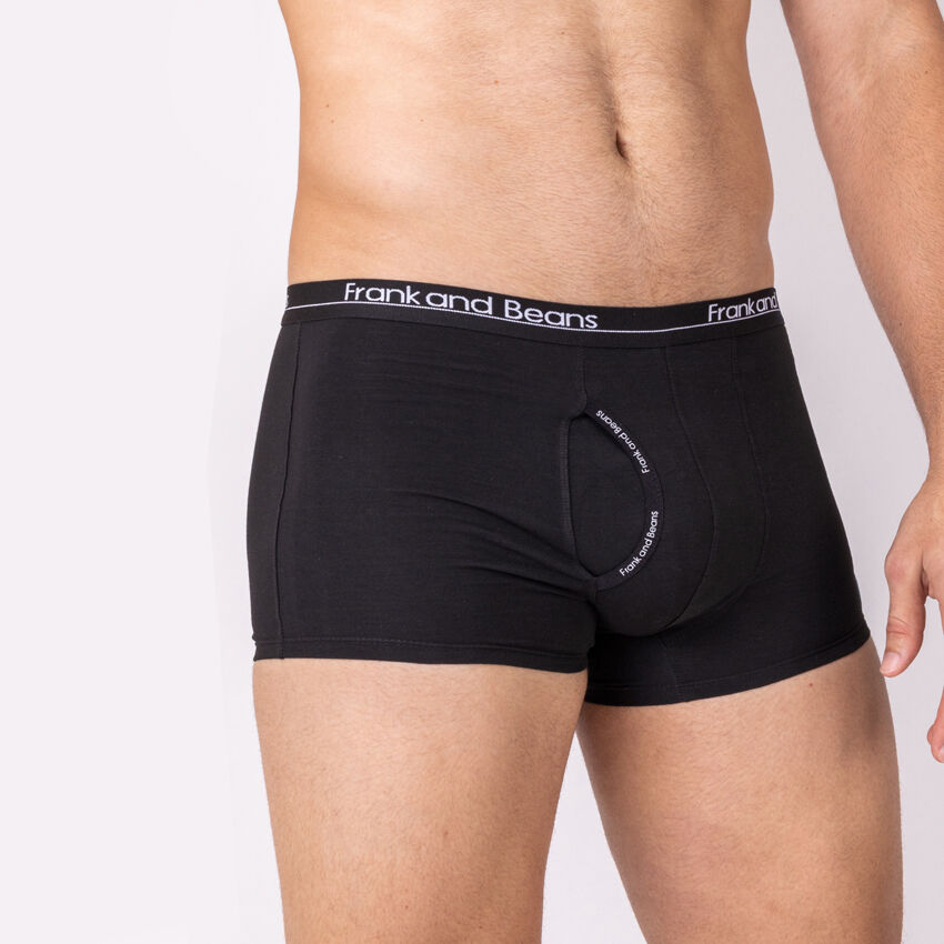 boxer brief men plus size 3XL 4XL 5XL Men Side