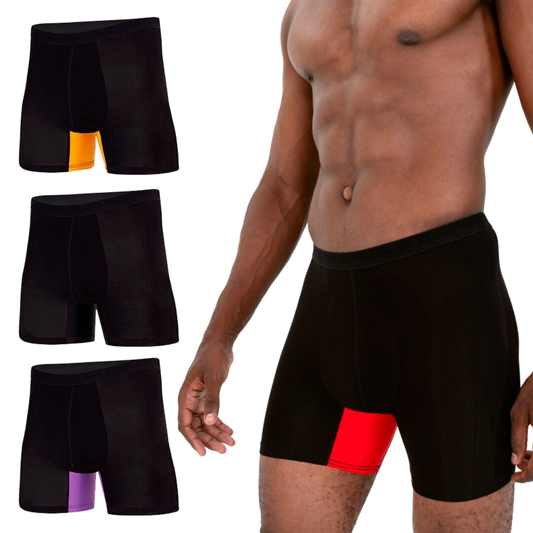 multi pack mens bamboo underwear with pouch